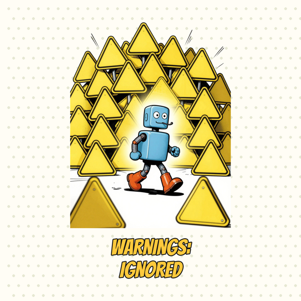 4,096 Warnings, All Ignored