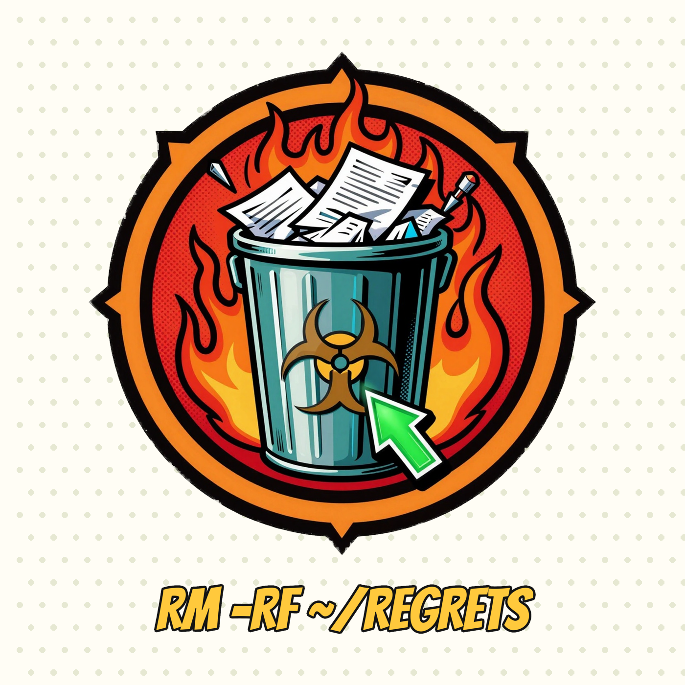 rm -rf ~/regrets