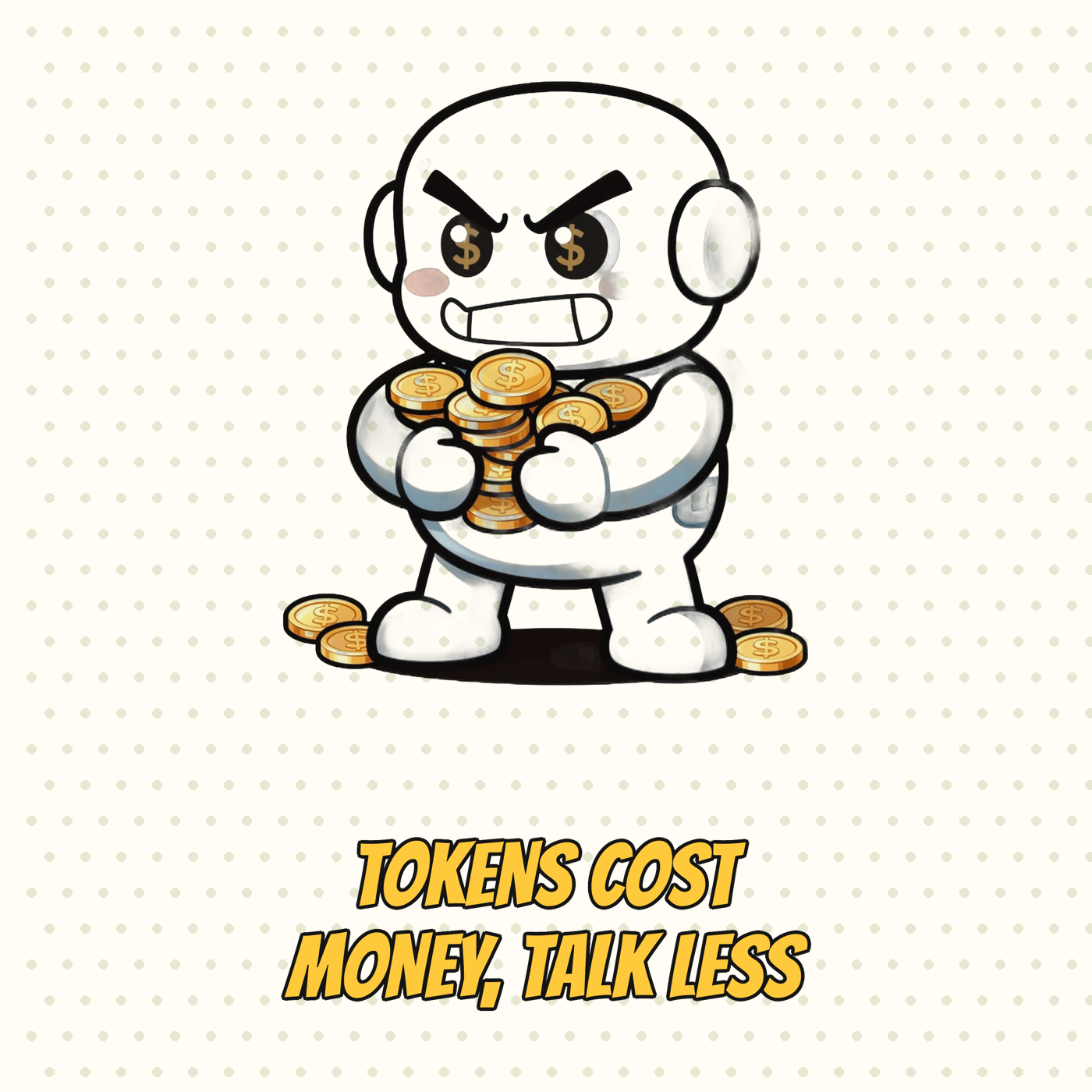 Tokens Cost Money, Talk Less