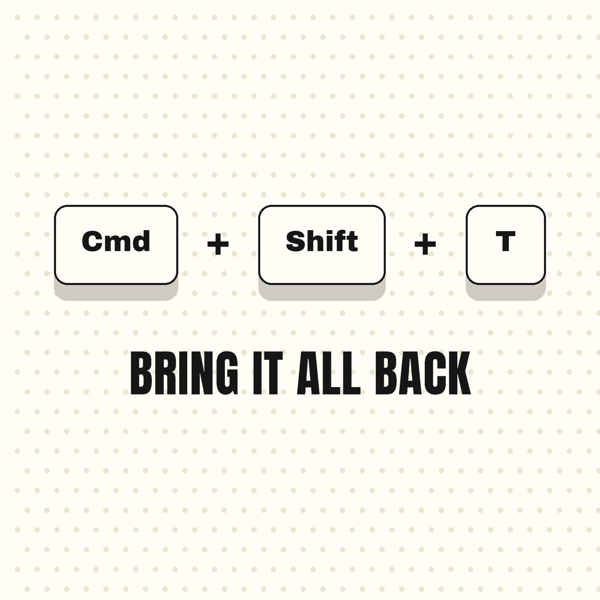 Reopen Tab
