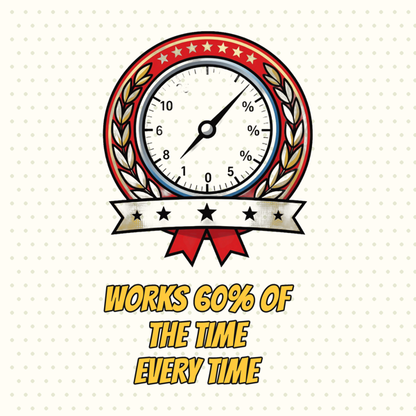 Works 60% of the Time, Every Time