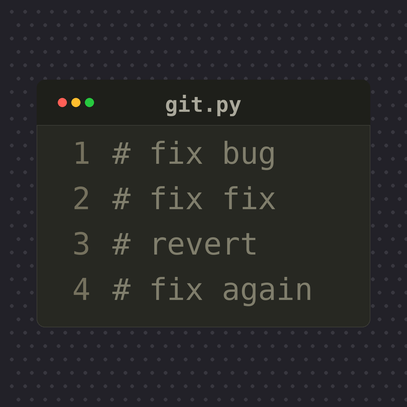 Commit History