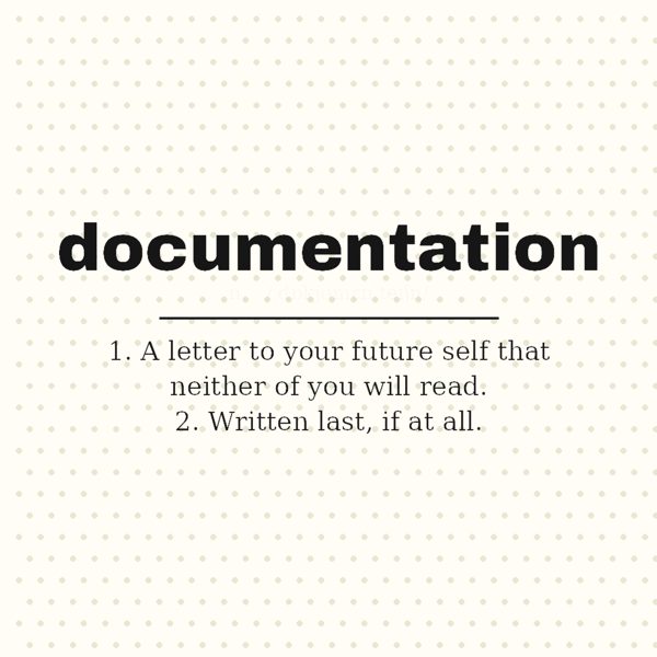 Documentation, Defined