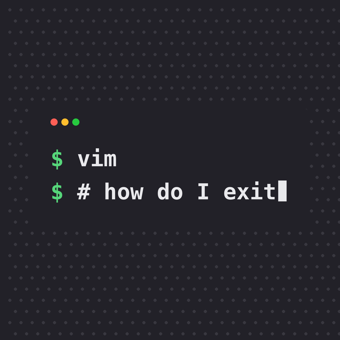 How Do I Exit Vim