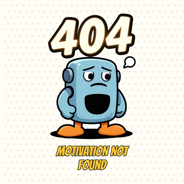404: Motivation Not Found