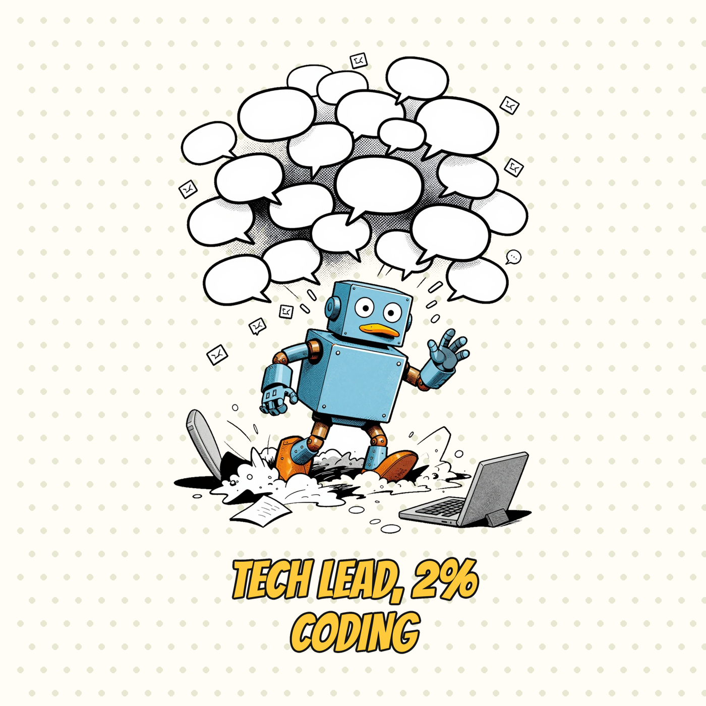 Tech Lead, 2% Coding