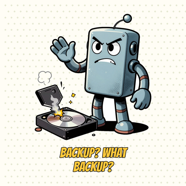 Backup? What Backup?