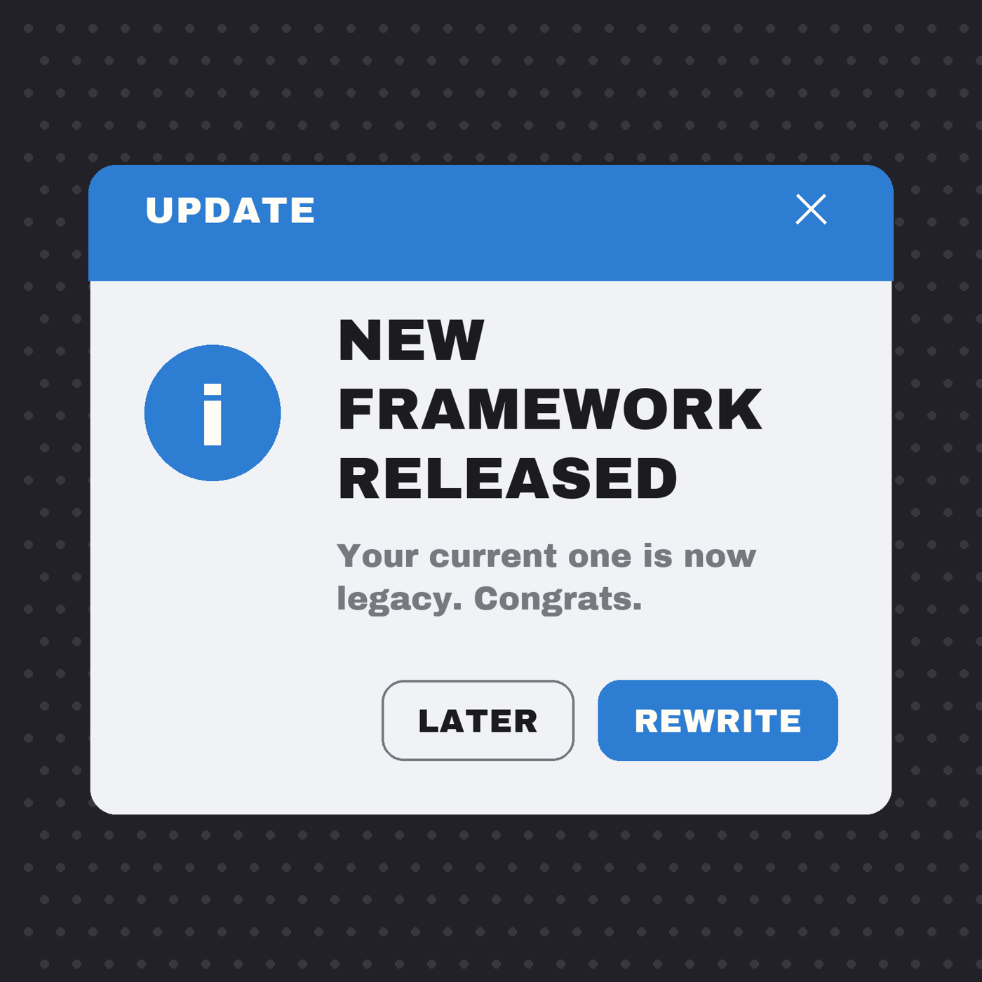 New Framework Released