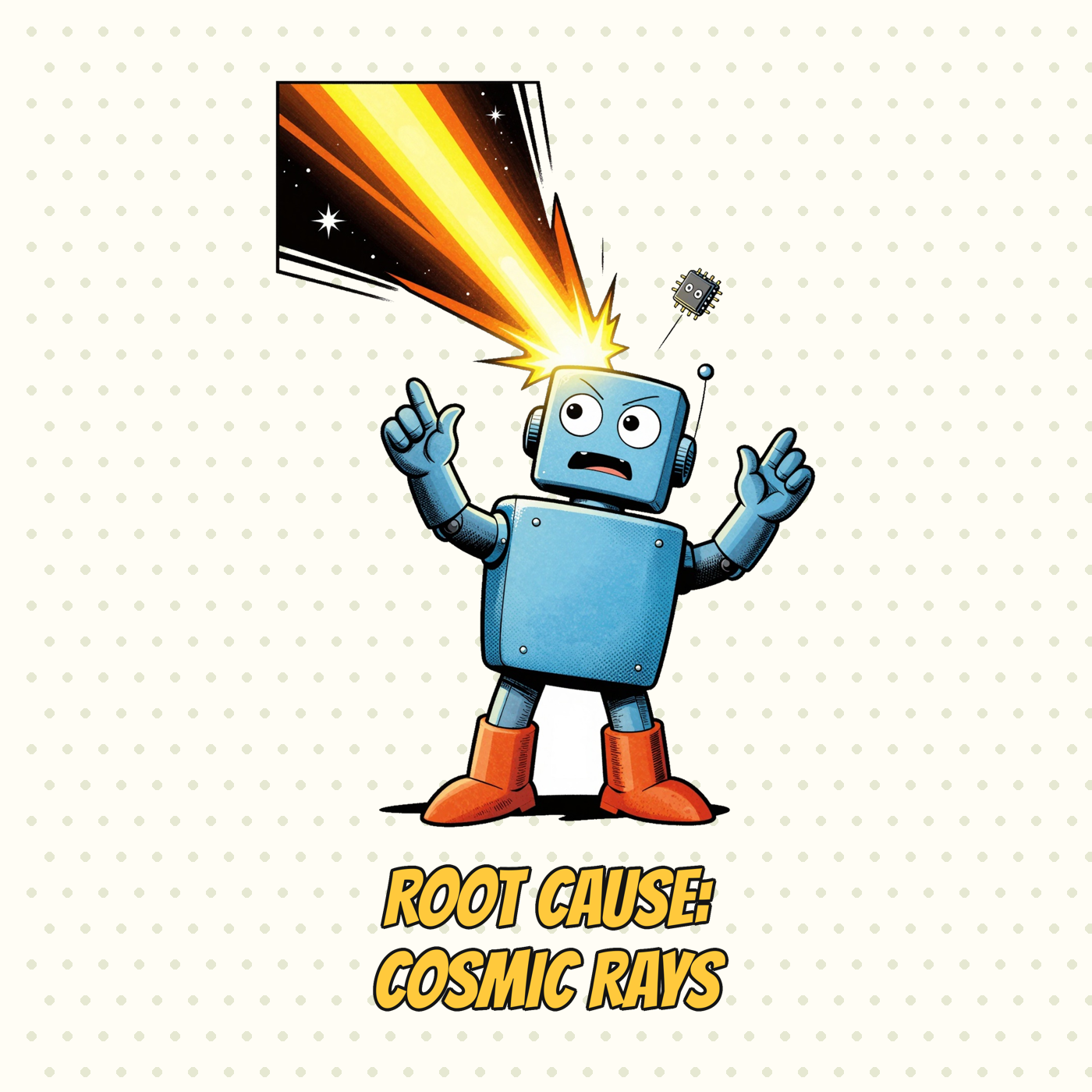 Root Cause: Cosmic Rays