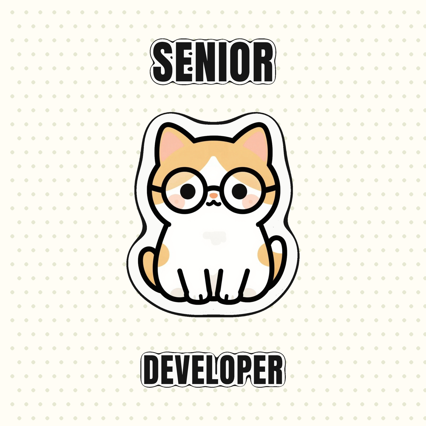 Senior Developer Cat