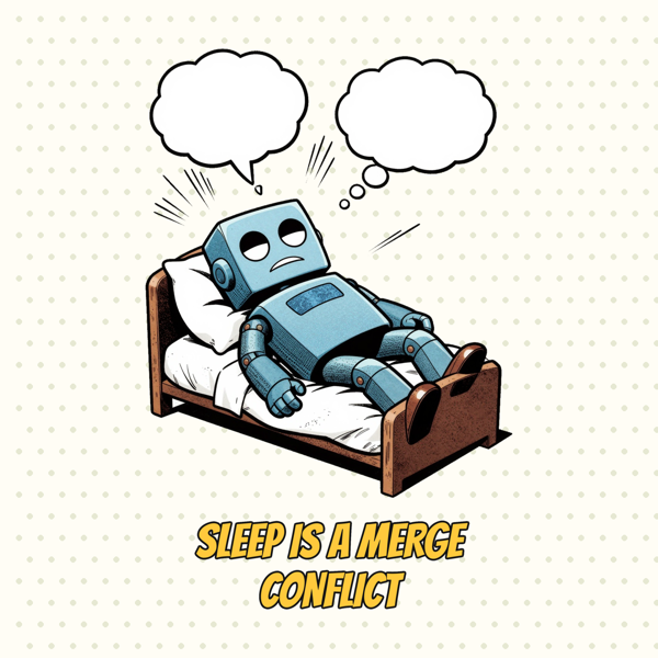 Sleep Is a Merge Conflict