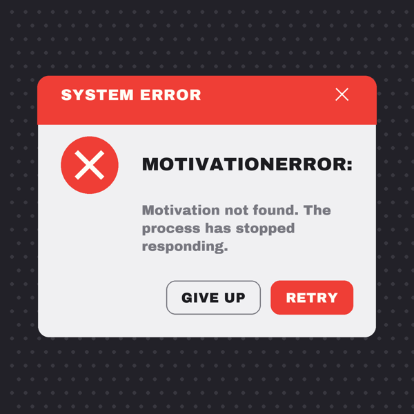 Motivation Not Found