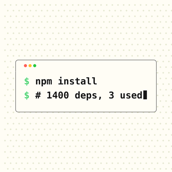 npm install