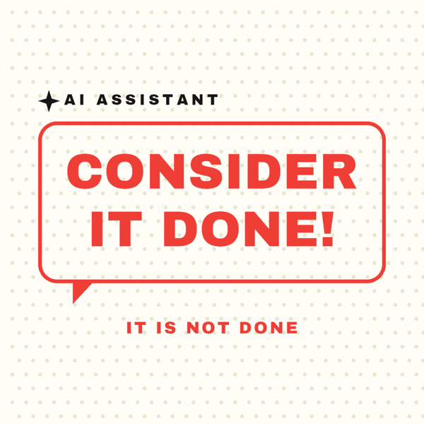 Consider It Done