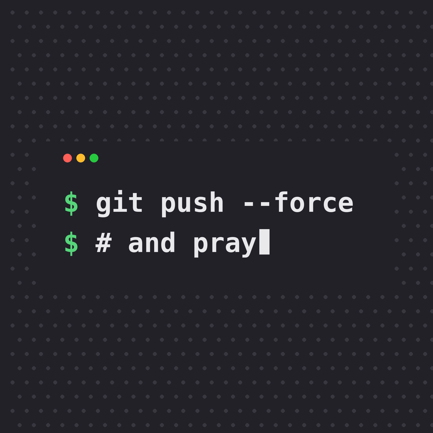 git push --force